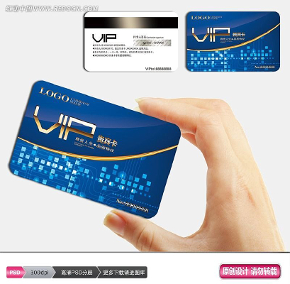 ��ɫVIP��ģ������ PSD