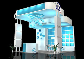 ��ɫС�ҵ�չ̨ģ���ز� max