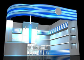 ��Լ��ɫ�Ƽ���ҵչ̨3dģ�� max