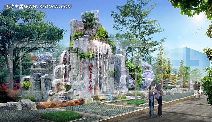 ��ɽ��ˮЧ��ͼ