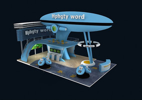 ��ɫ�Ƽ���Ʒչ��maxģ�� max