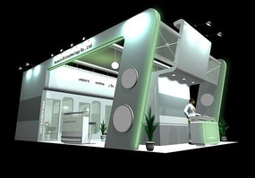 ����ɫ3Dչ̨maxģ�� max