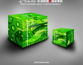 ��ɫ��Ҷ��װ�� PSD