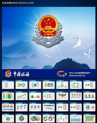 国税局工作总结PPT ppt