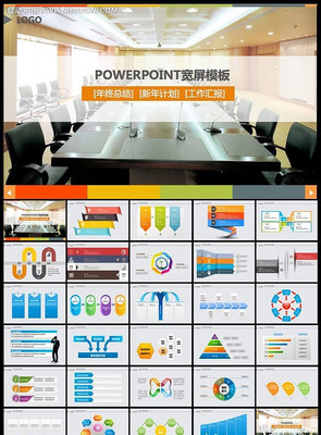 商务工作总结PPT ppt