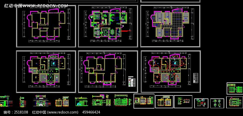 某室內家裝施工圖(cad)