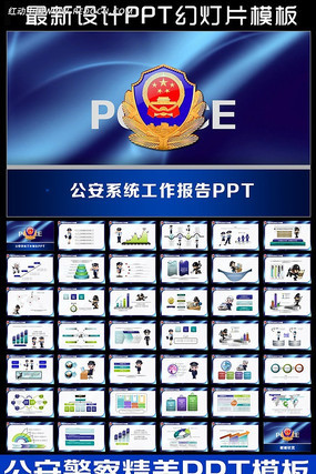 公安局治安巡逻PPT ppt