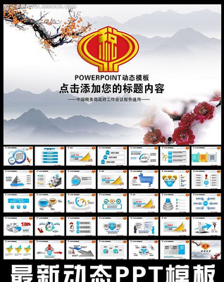 国税财税工作报告PPT ppt