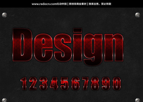 0-9��ɫ������ PSD