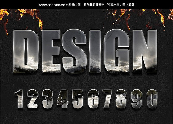 0-9������ PSD