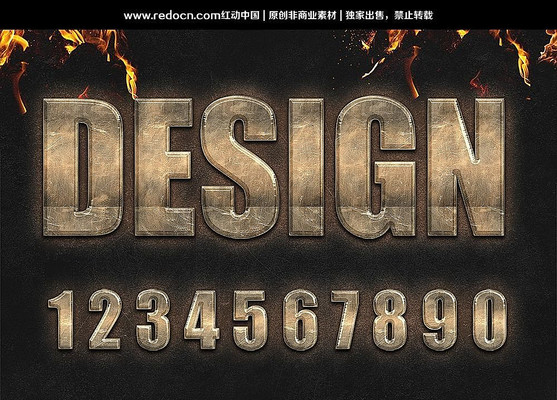 0-9�ʸ�����psd��� PSD