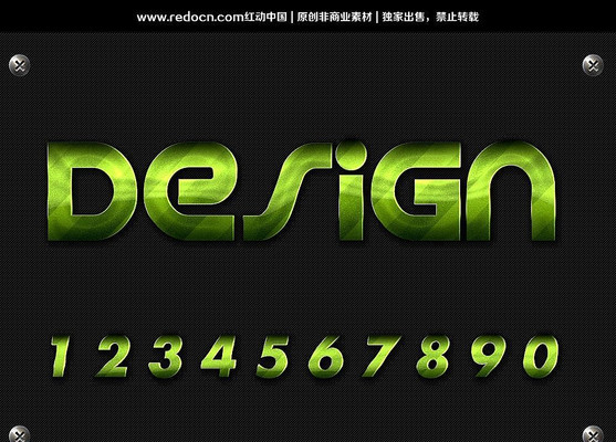 0-9��ɫЧ������ PSD