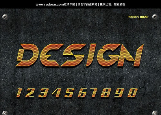 0-9�ʸ����� PSD