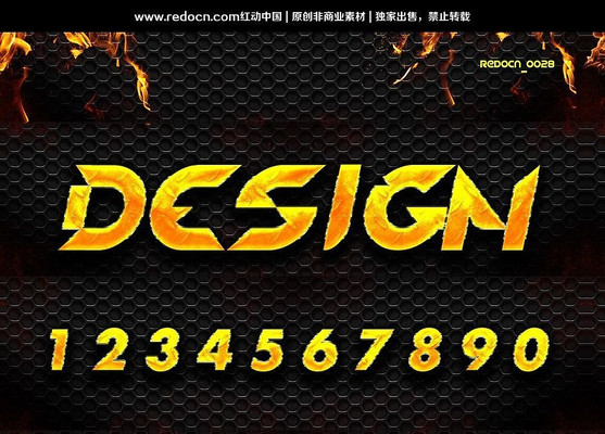 0-9��ɫ�ʸ����� PSD