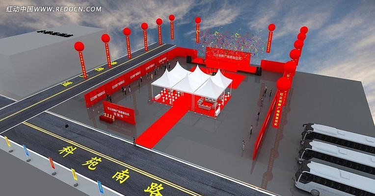 ���ز����������ʽ��̨3dģ�� max