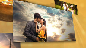 ��Ҷ��Ч����Ƭչʾͨ��AEģ�� aep