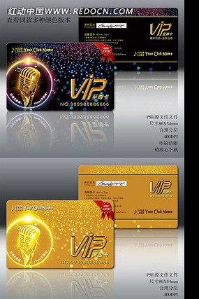 KTV��Ա�� ��ɫ��˷�VIP�� PSD