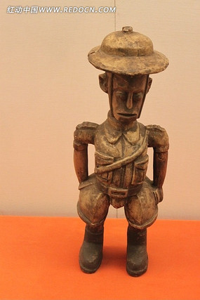 非洲古士兵陶俑