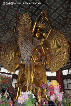 开封大相国寺的千手千眼佛