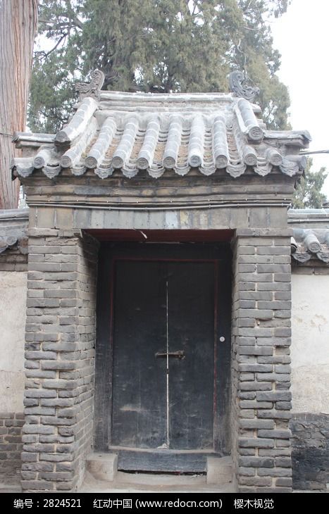 明代民居大门