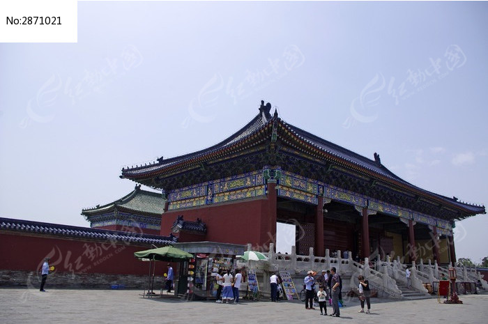 北京天坛公园古建筑