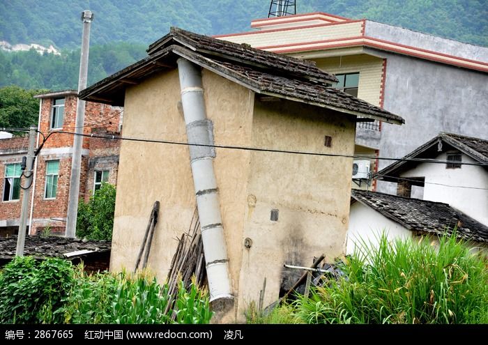 农村老式烤烟房建造图图片