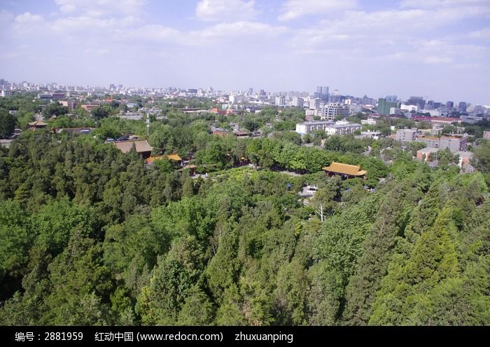 俯瞰景山公園