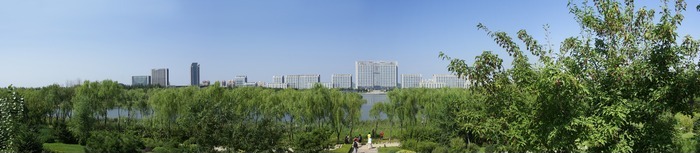 铁岭市政府全景图