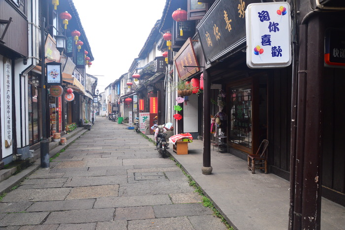 绍兴老街仓桥直街图片