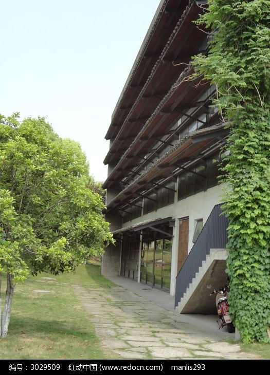 杭州中国美术学院教学楼剪影