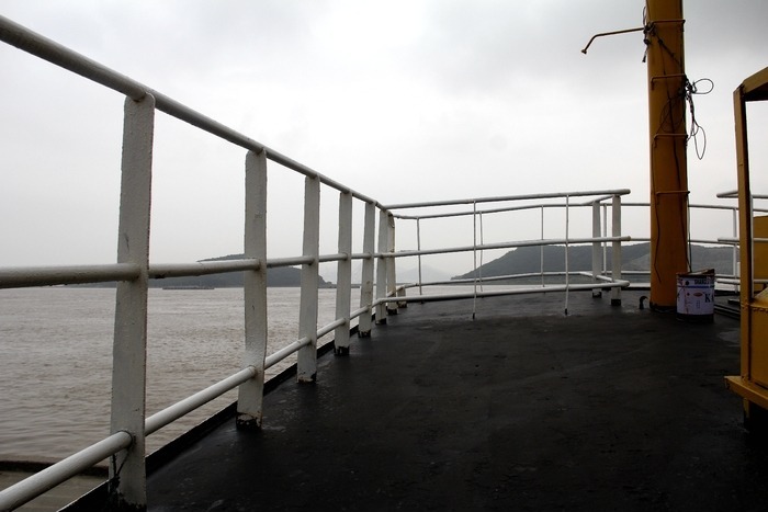 渔船上甲板护栏