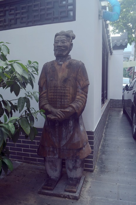 兵马俑特写图片