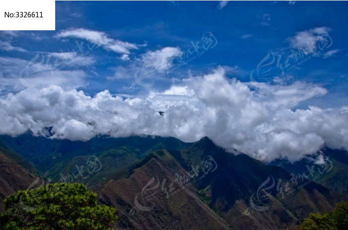 雲南高山地形