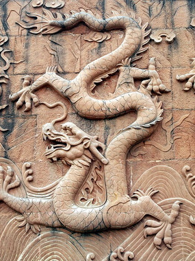 中国龙浮雕高清图片下载_红动中国