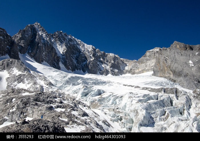 丽江玉龙雪山冰川