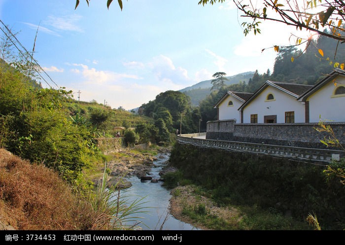 唯美乡村农家风景