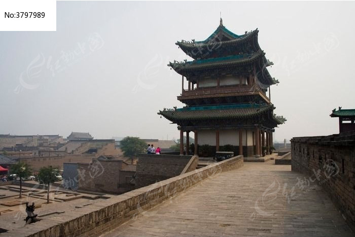 平遥 城墙 塔楼