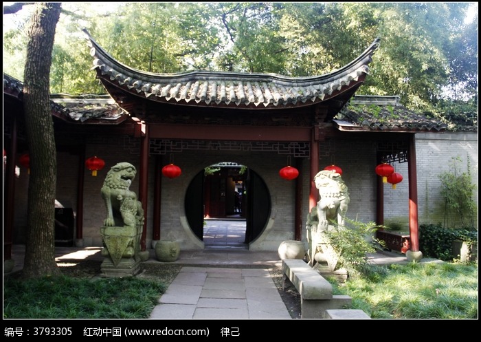 园林建筑中的景门