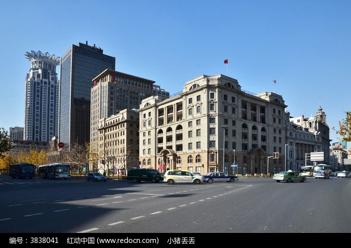 上海外滩延安东路