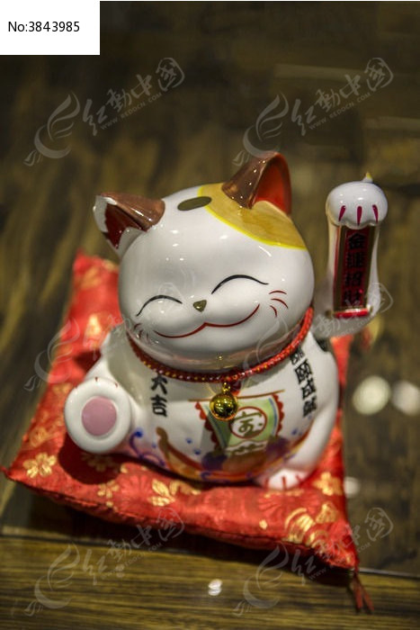 宝宝猫大吉雕塑