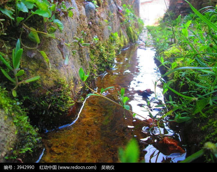 原創攝影圖 自然風景 田野田園 小溪水流