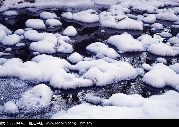 冬河雪色