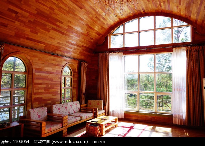 木屋别墅客厅