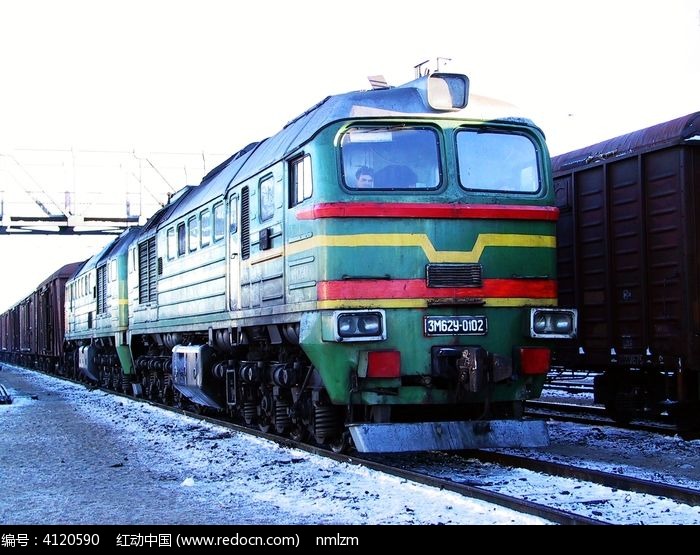 滿洲里 俄羅斯貨運列車