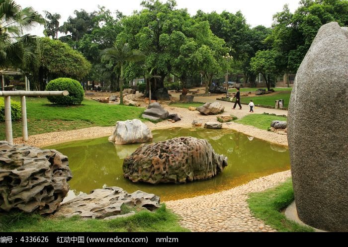 柳州箭盤山奇石園園景