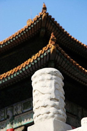 故宫太和殿望柱