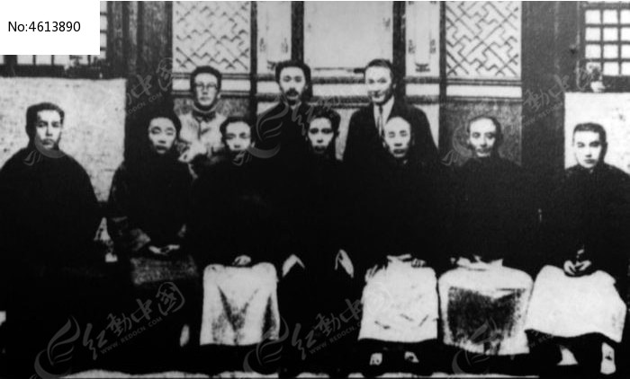 内蒙古人民革命党常委合影高清图片下载_红动中国