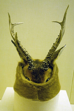 鄂伦春族狍皮帽 清代