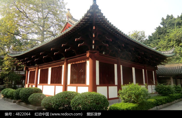 唐代风格的光孝寺庙宇