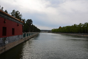 北京故宫护城河